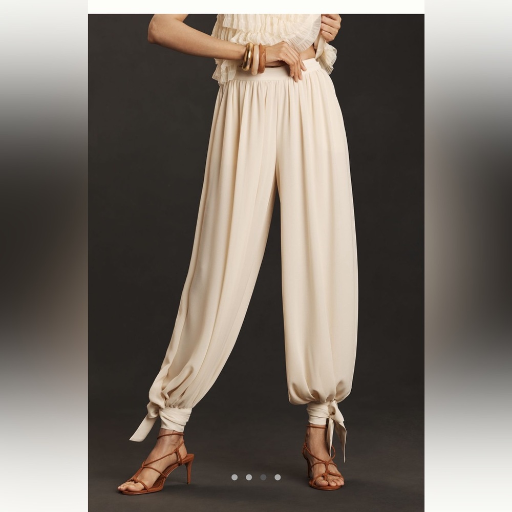 Elegant chiffon balloon Alira pant